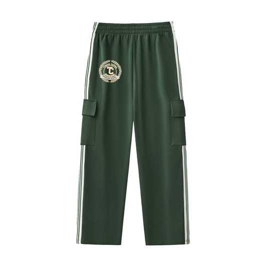 Residency Cargo Sweatpants (Forest Green)