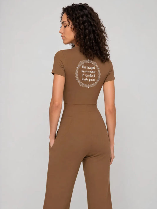The Intentionality Zip-Jumpsuit