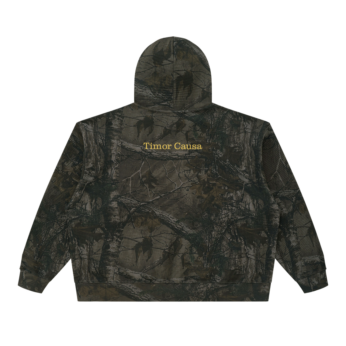 Nice Normal Camo Waffle Hoodie