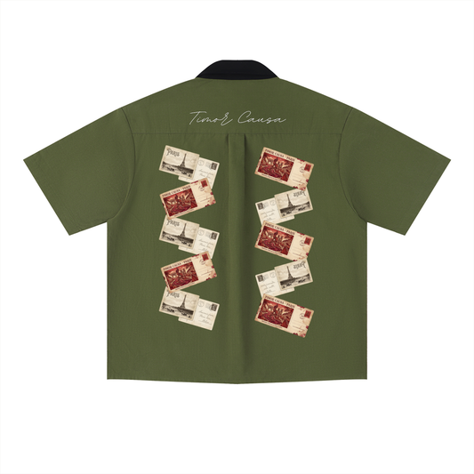 Parisian Correspondence Button-Down