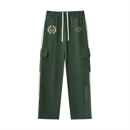Residency Cargo Sweatpants (Forest Green)