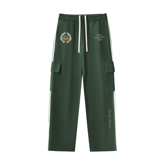 Residency Cargo Sweatpants (Forest Green)