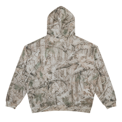 Overstimulated & Unmotivated Tree Camo Hoodie