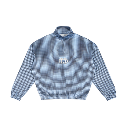 Uni-Plaid Quarter-Zip
