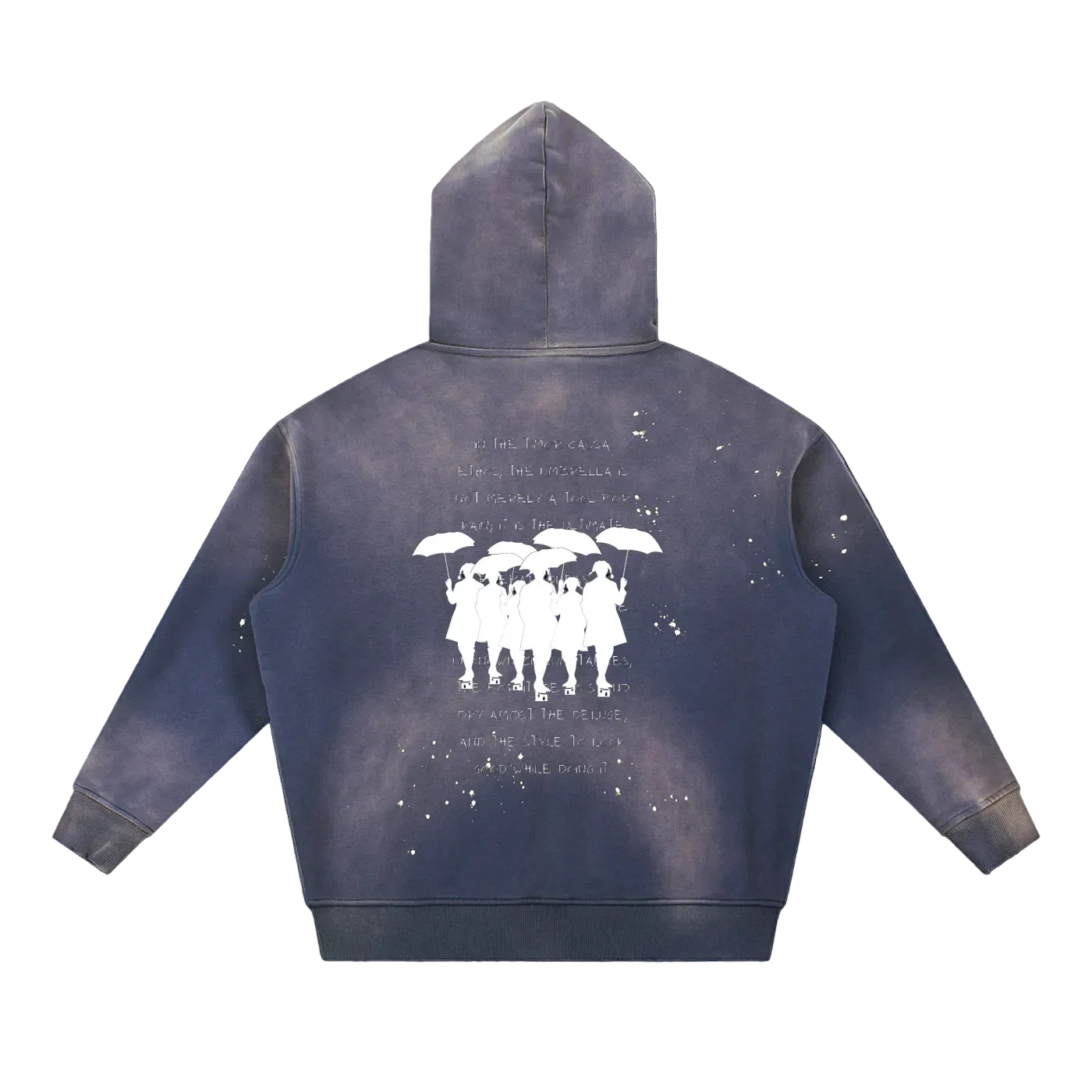 Deluge Philosophical Sun-Faded Hoodie