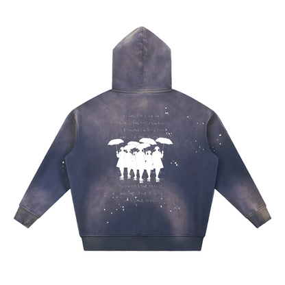 Deluge Philosophical Sun-Faded Hoodie