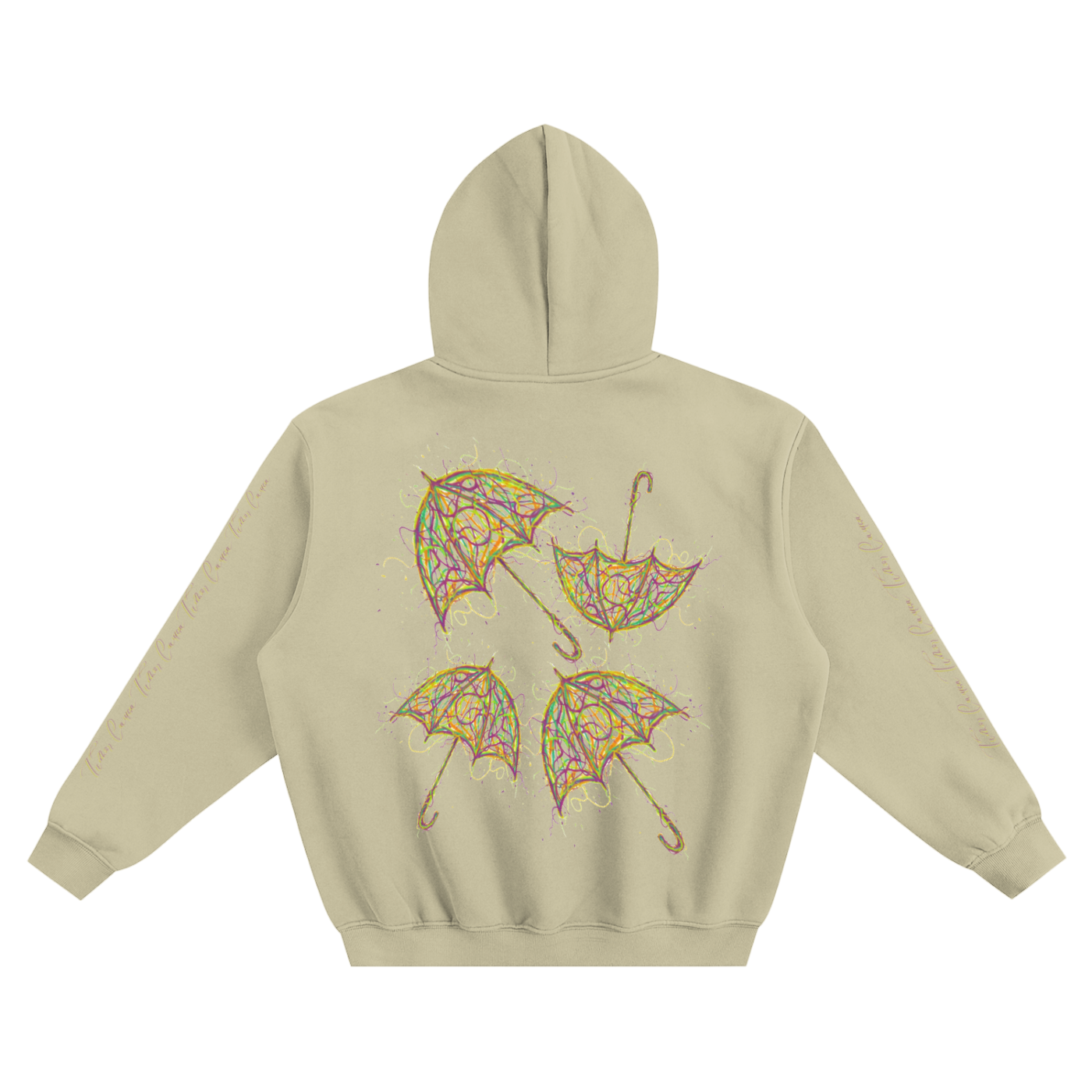 Trinity Scribble-Art Hoodie