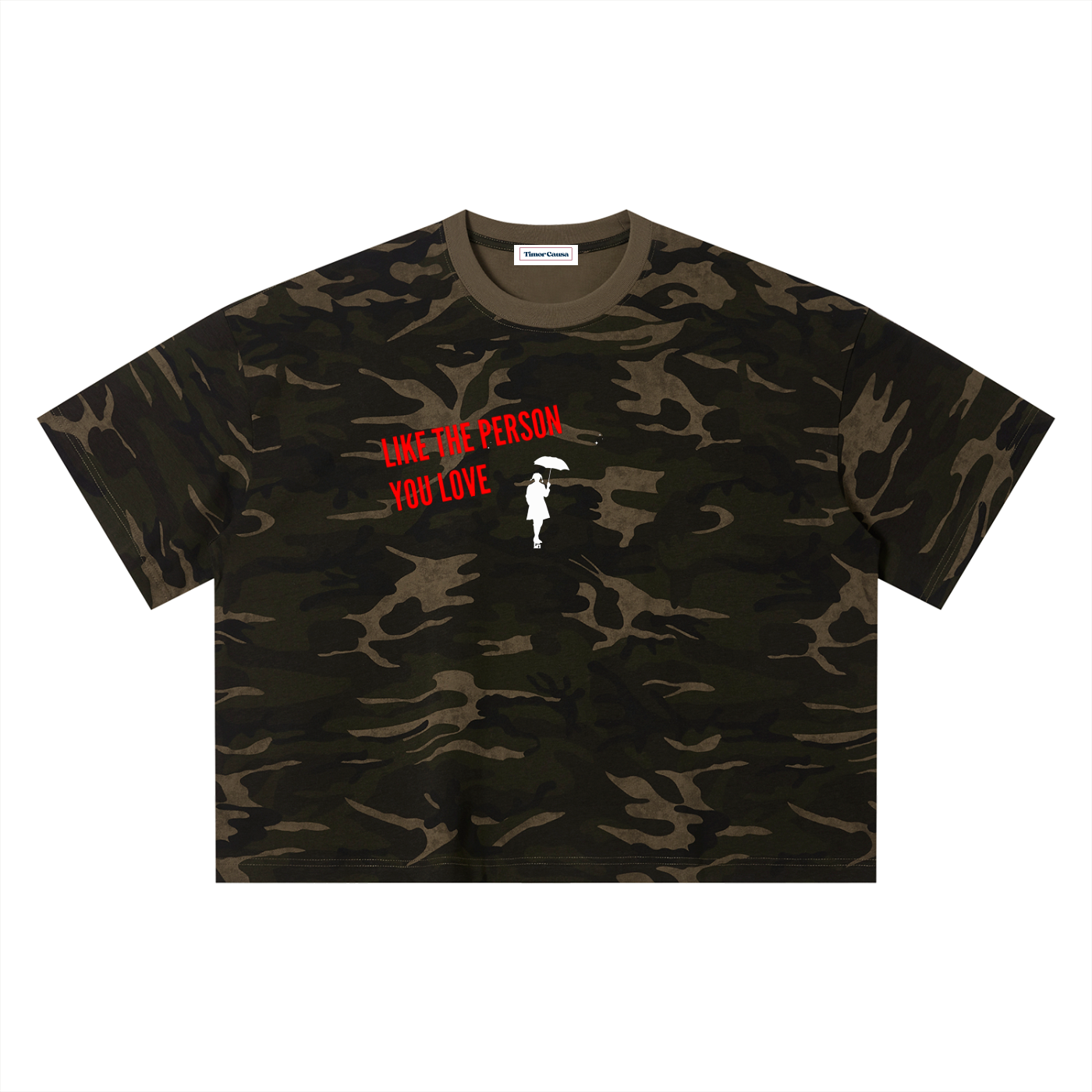 Unisex Camo Boxy T-Shirt