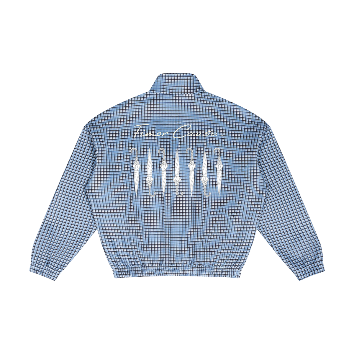 Uni-Plaid Quarter-Zip
