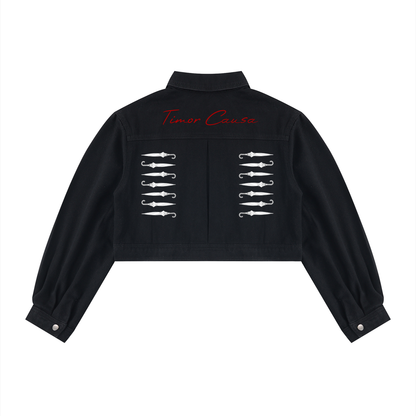 Women’s Crop Denim Jacket