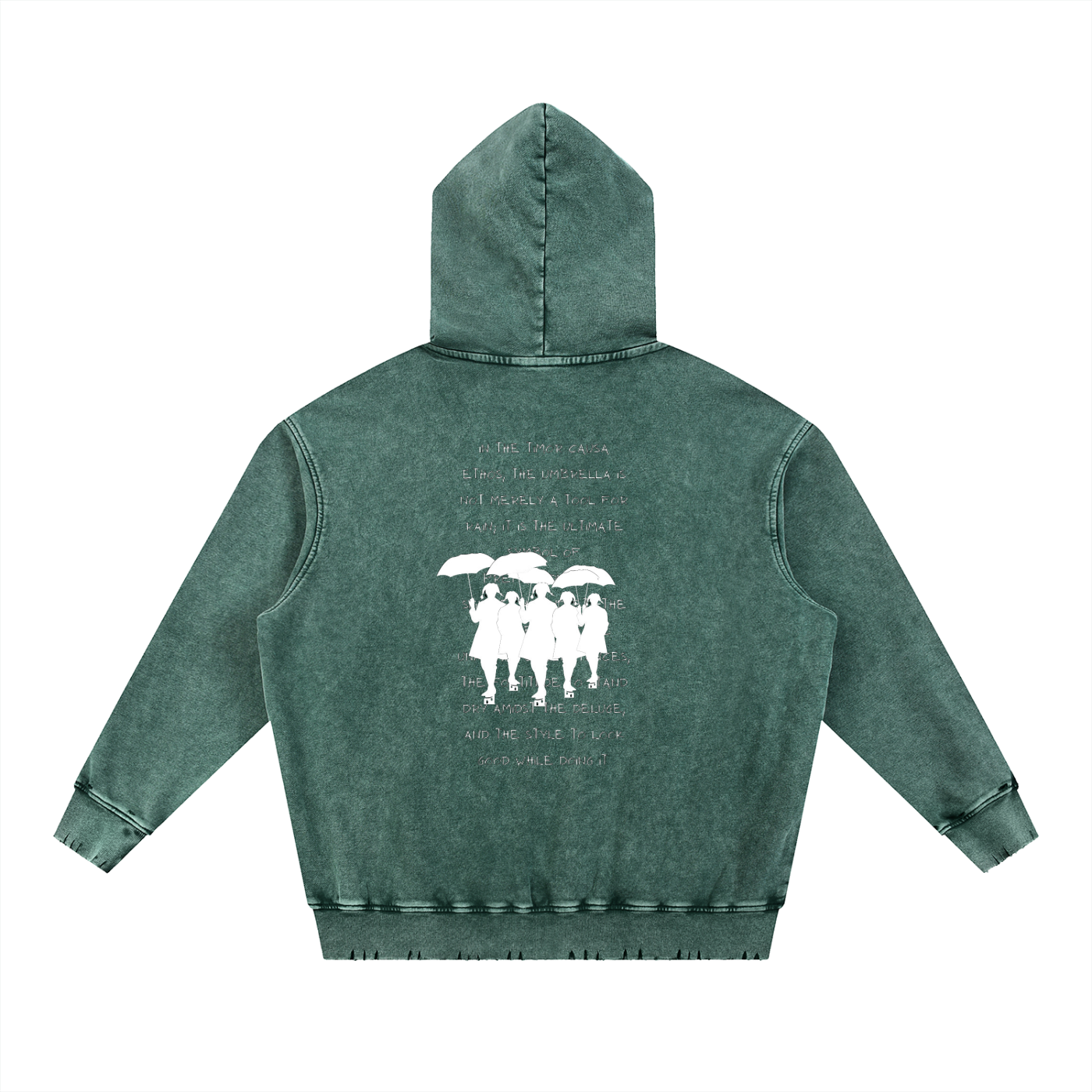 Manifesto Vintage Wash Hoodie