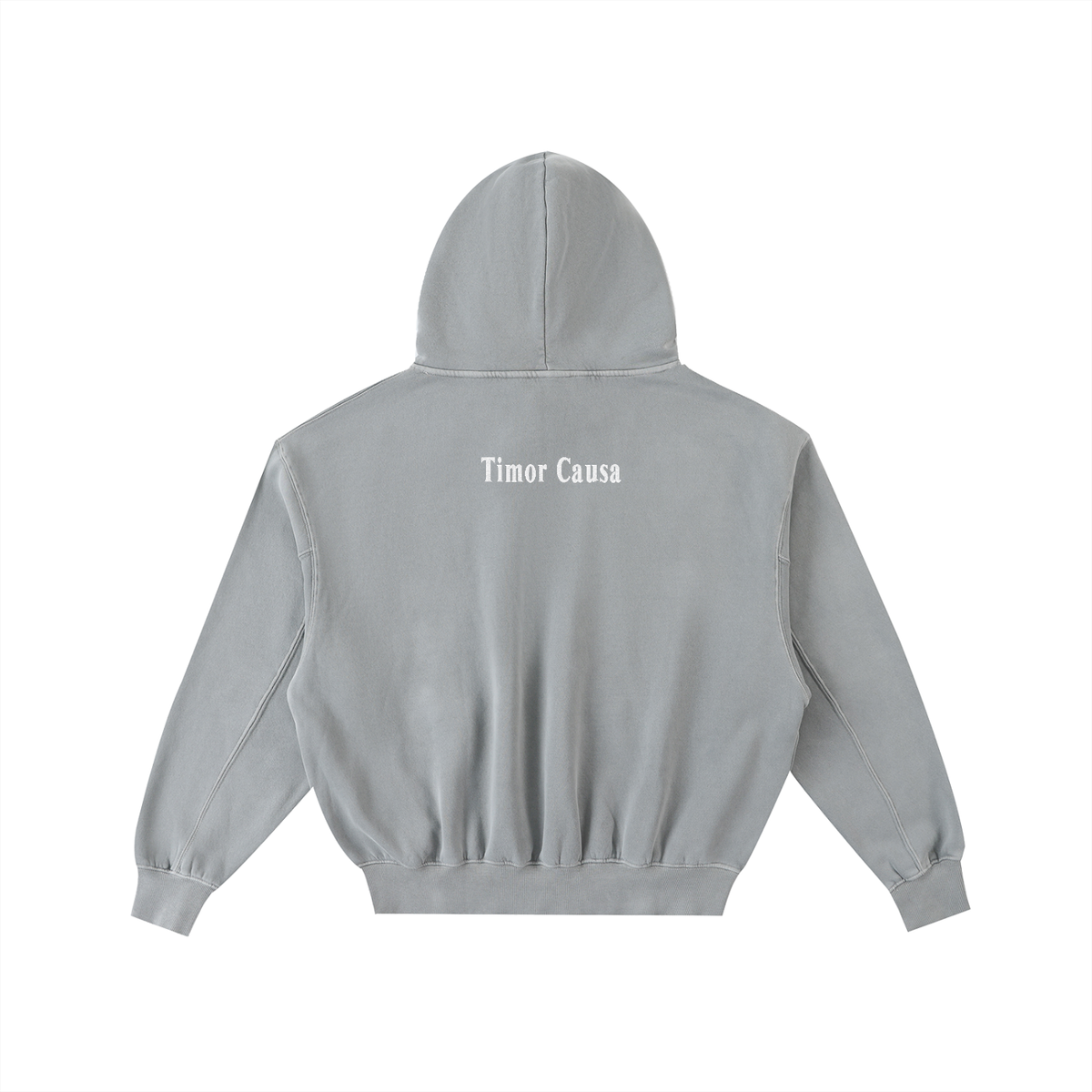 Payments Frayed Enzyme Washed Hoodie