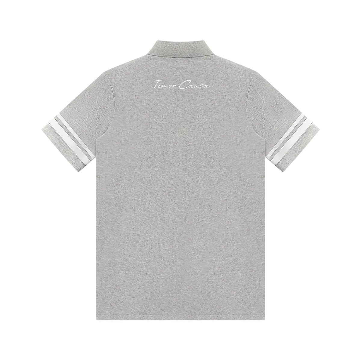 Heather Knit Polo Dress