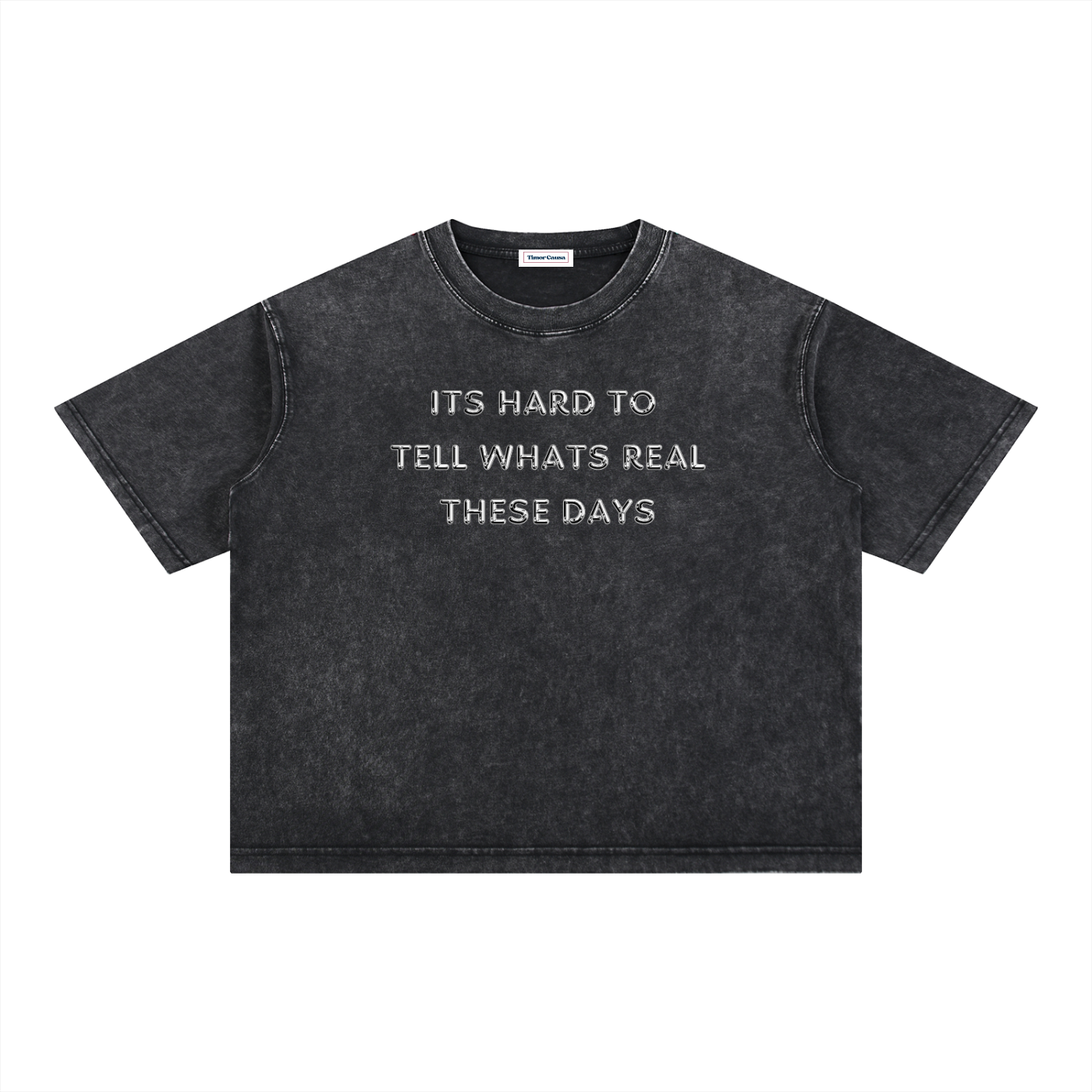 Distorted Reality Acid Wash Tee