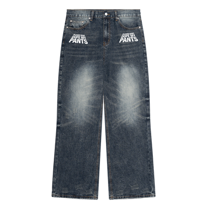 Please Don't Dupe My Vintage Wash Denim Jeans