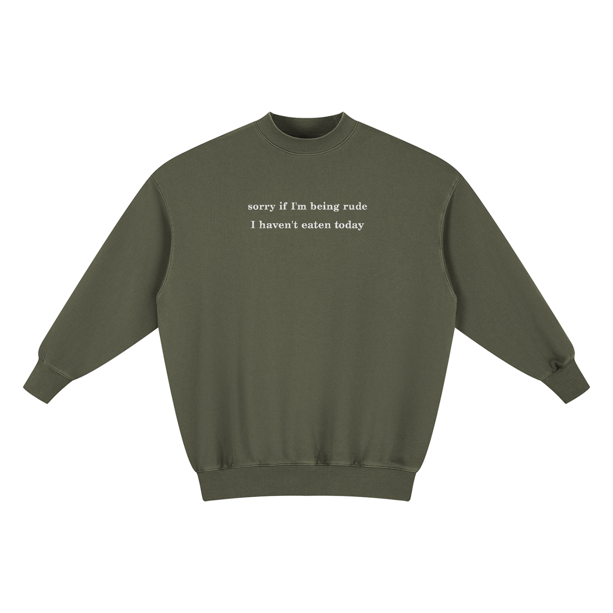 Women's Hangry Oversized Sweater Dress