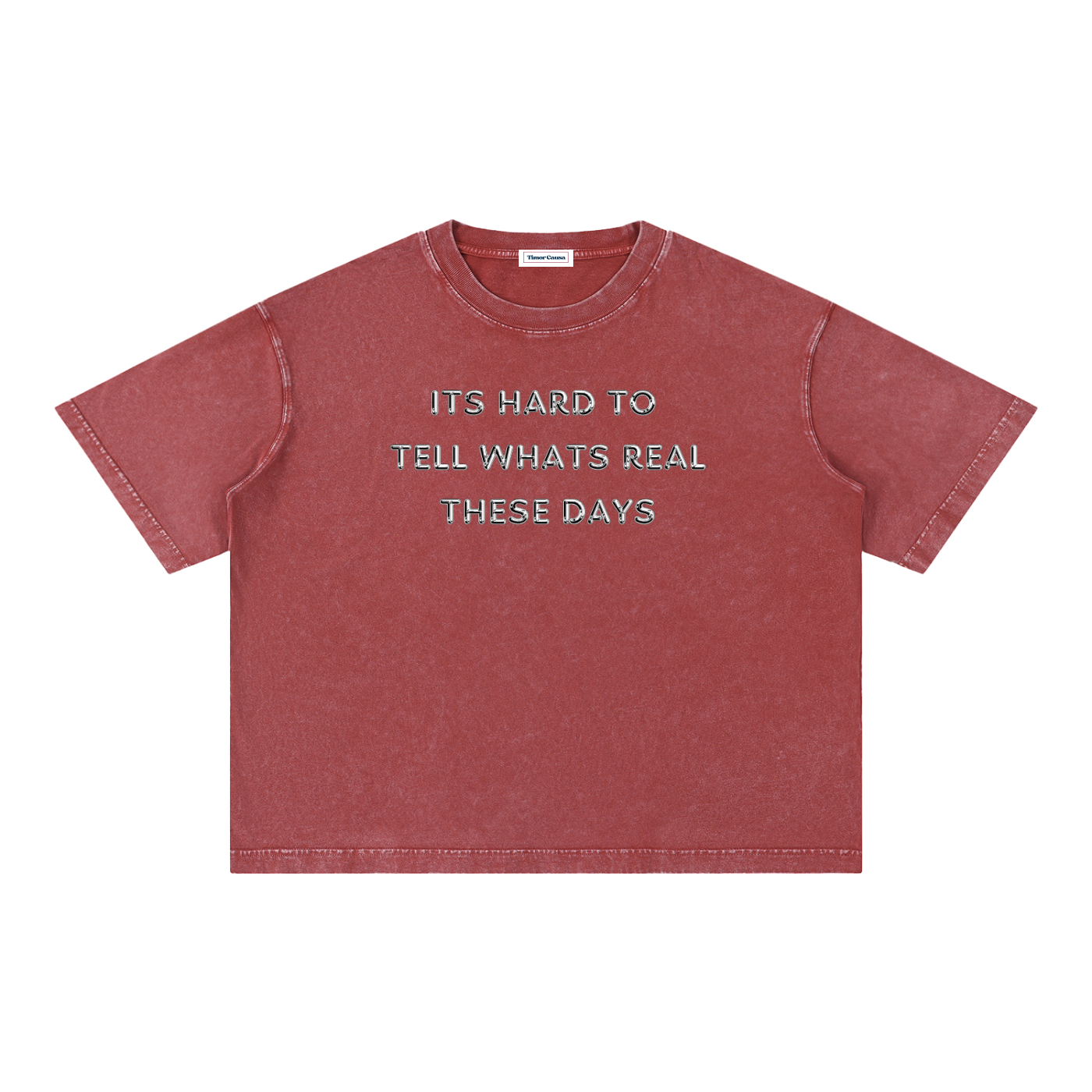 Distorted Reality Acid Wash Tee