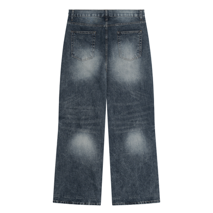 Please Don't Dupe My Vintage Wash Denim Jeans