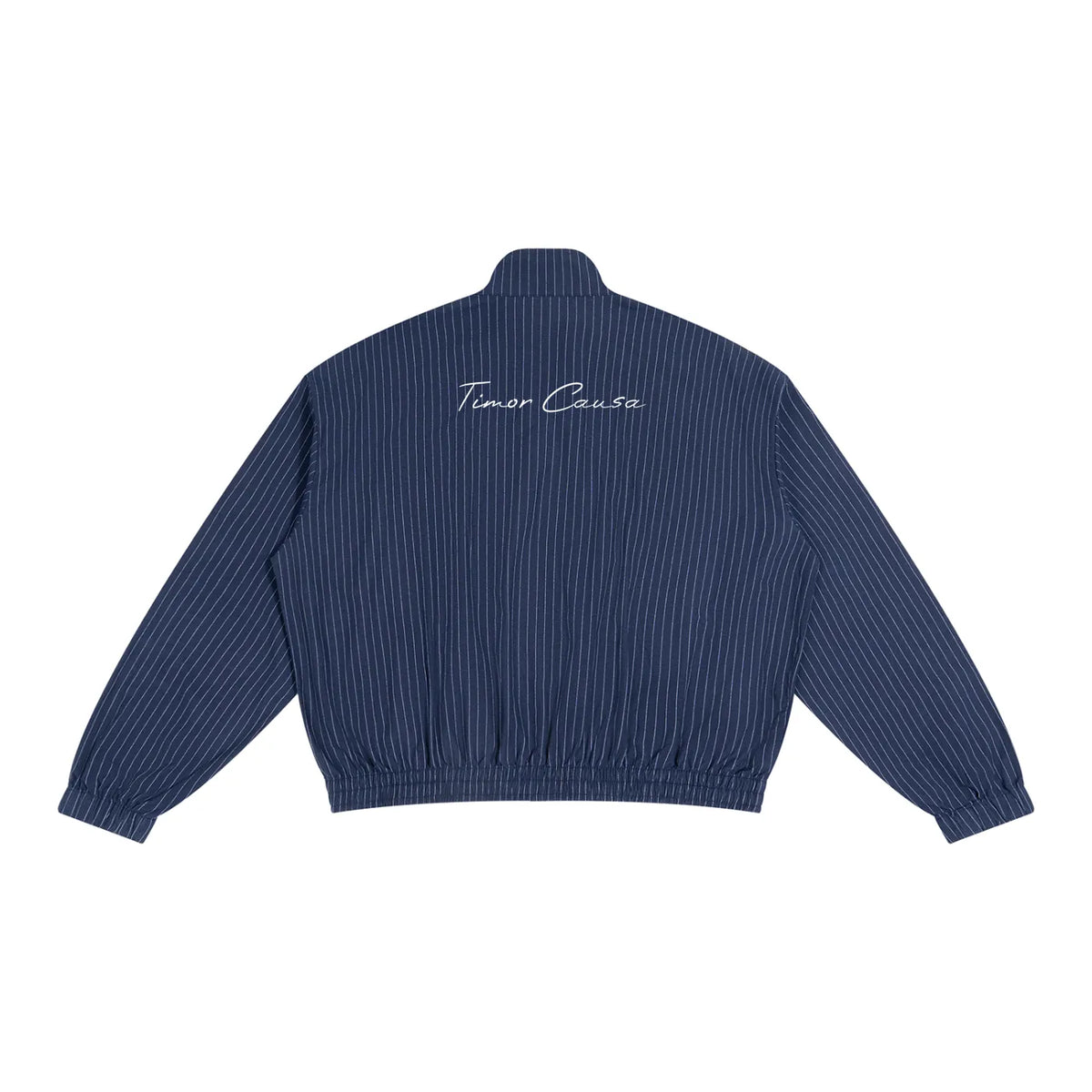 GloPlaid Track Jacket (Navy Pinstripe)