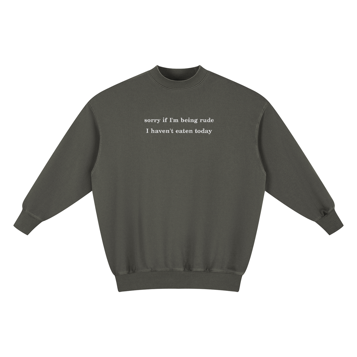 Women's Hangry Oversized Sweater Dress
