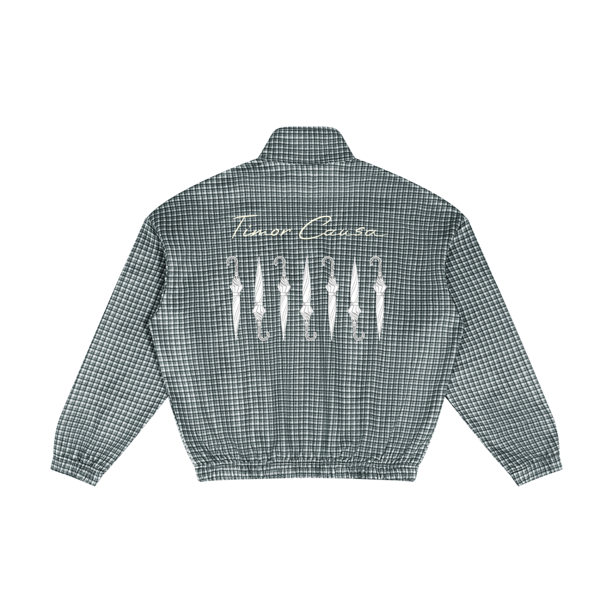 Uni-Plaid Quarter-Zip