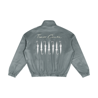 Uni-Plaid Quarter-Zip
