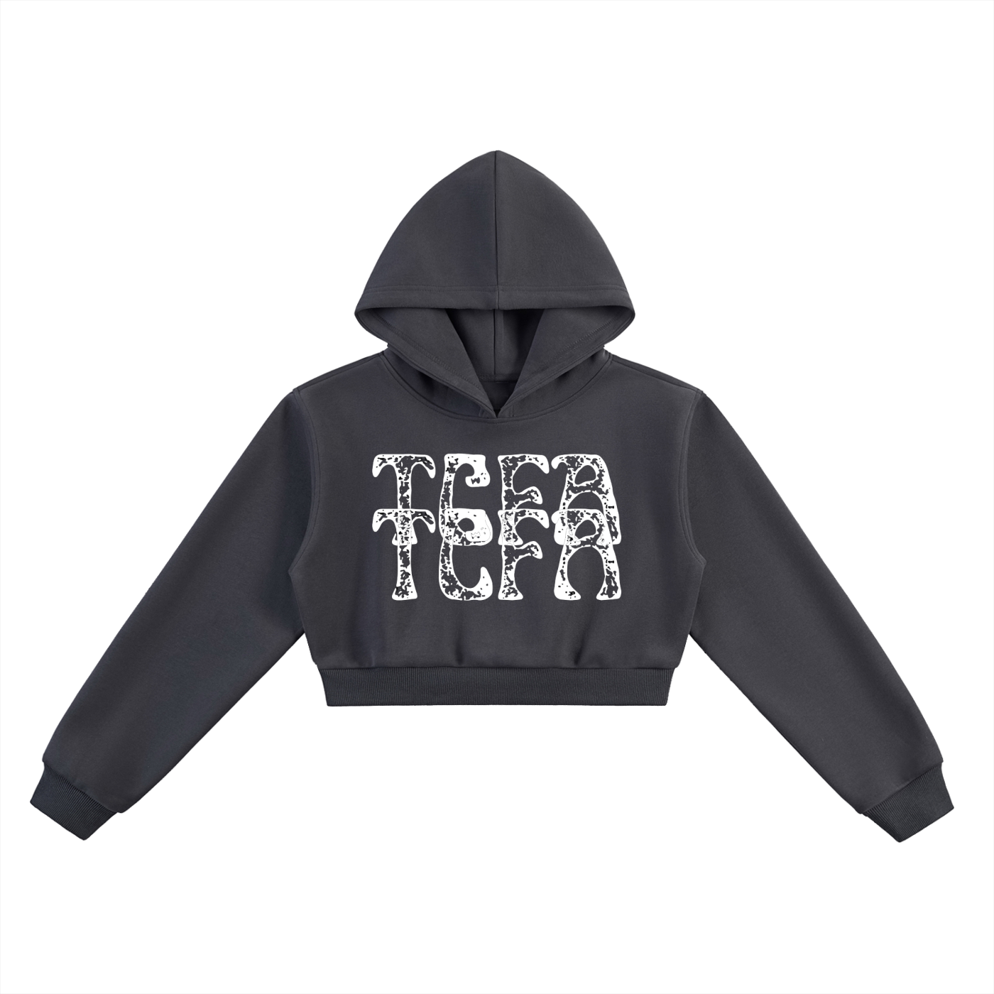 Fishing Addict Cropped Hoodie