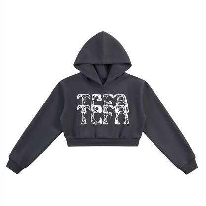 Fishing Addict Cropped Hoodie