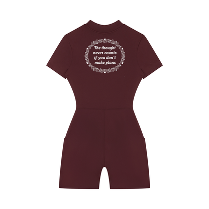 The Intentionality Short Sleeve Romper