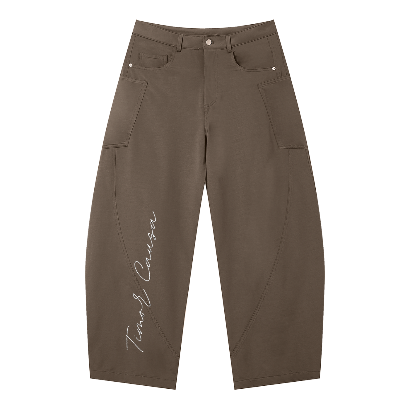 Men's Barrel Leg Pants