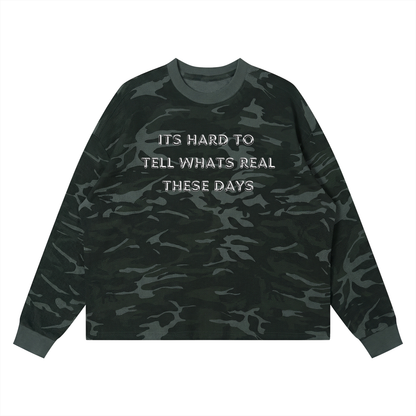 Unisex Waffle Boxy Long Sleeve T-Shirt
