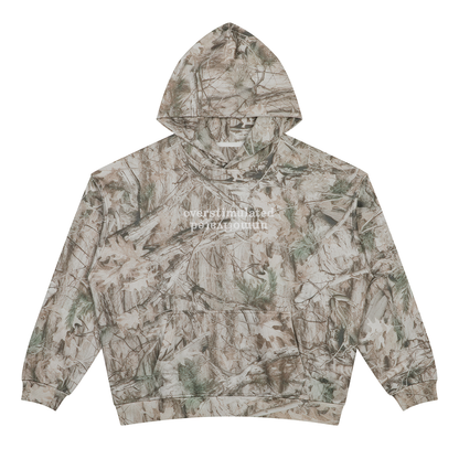 Overstimulated & Unmotivated Tree Camo Hoodie