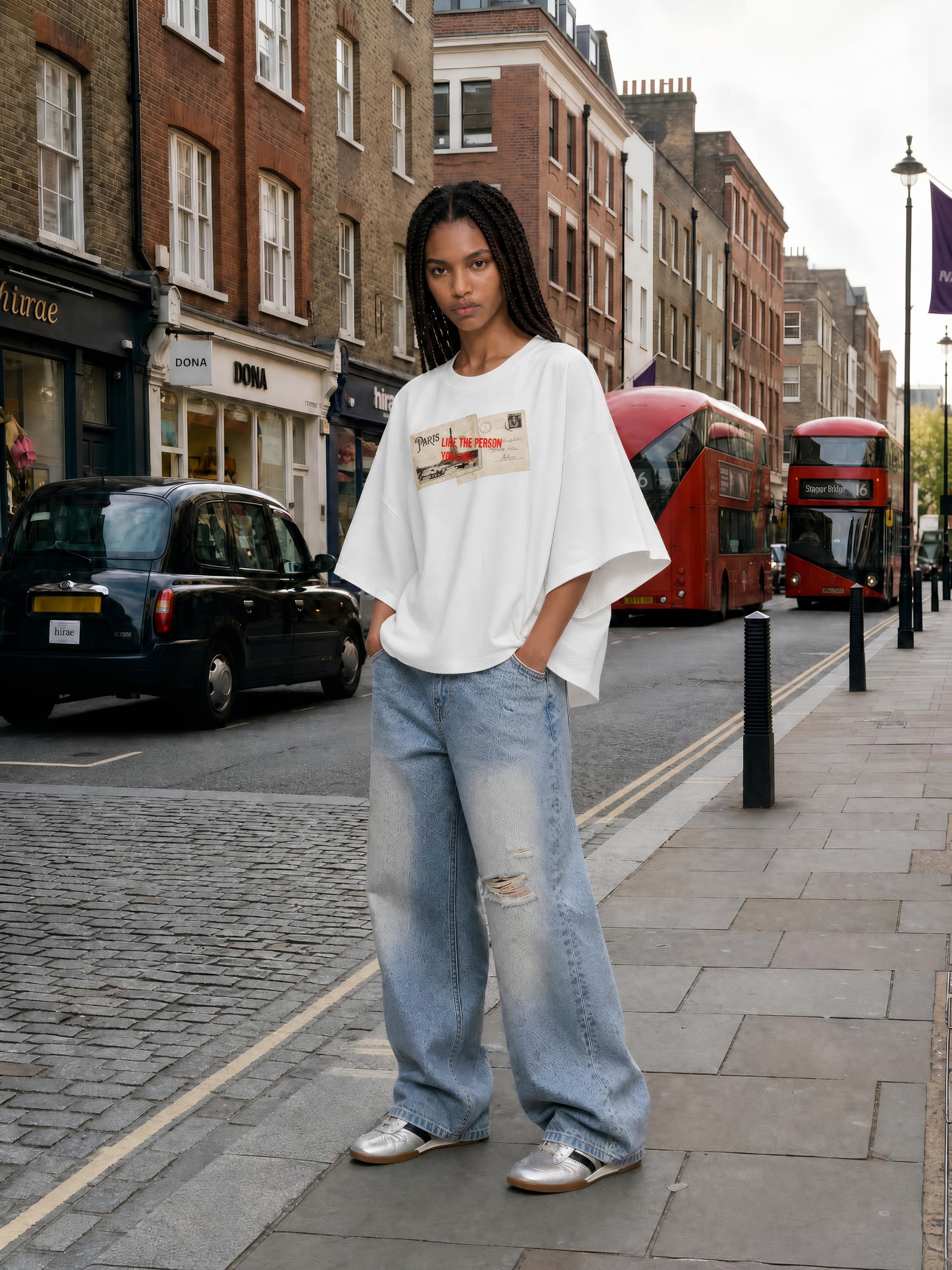 The Postcard Batwing Tee