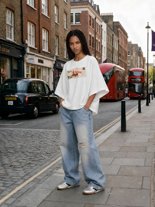 The Postcard Batwing Tee