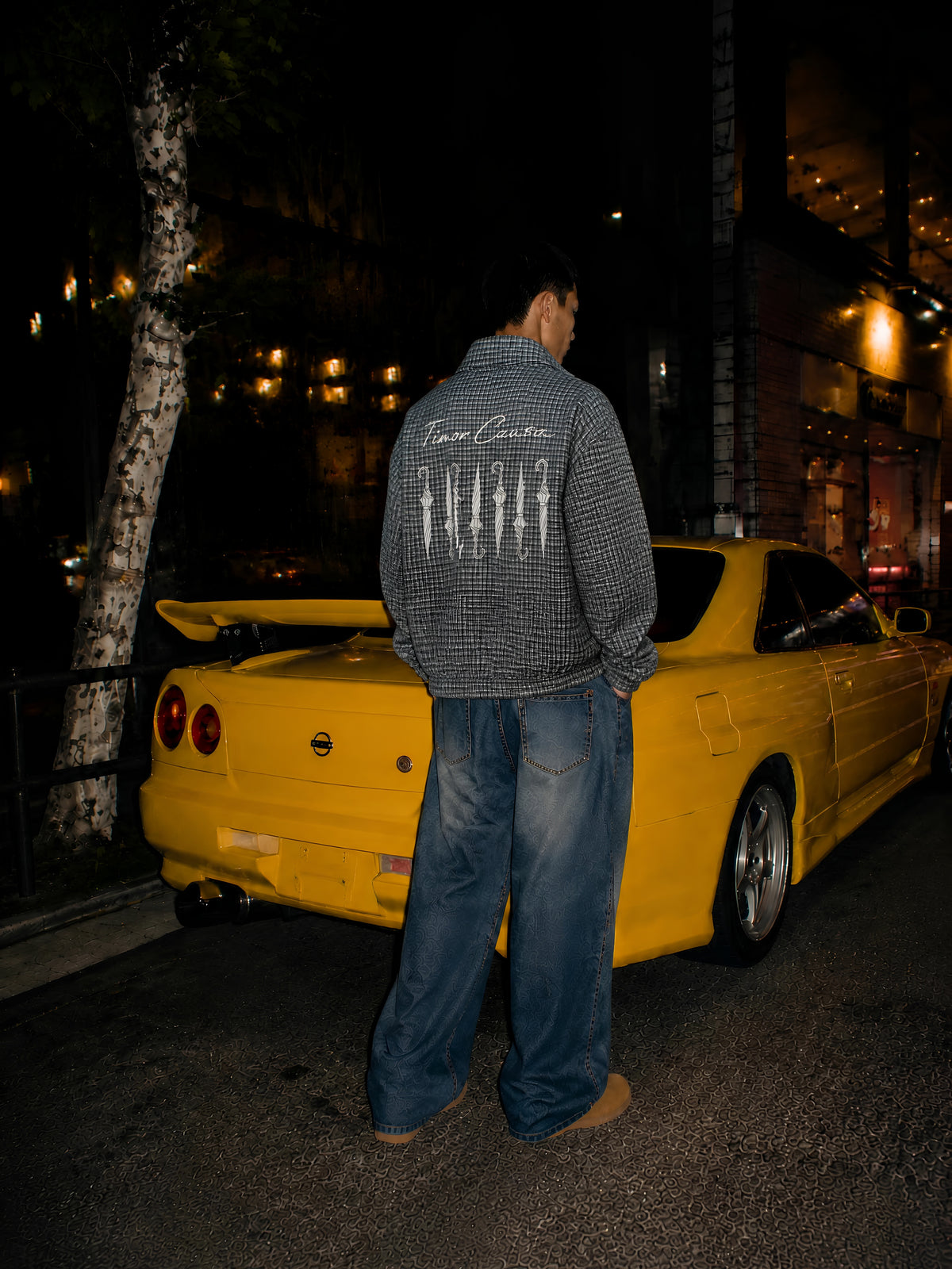 Uni-Plaid Quarter-Zip