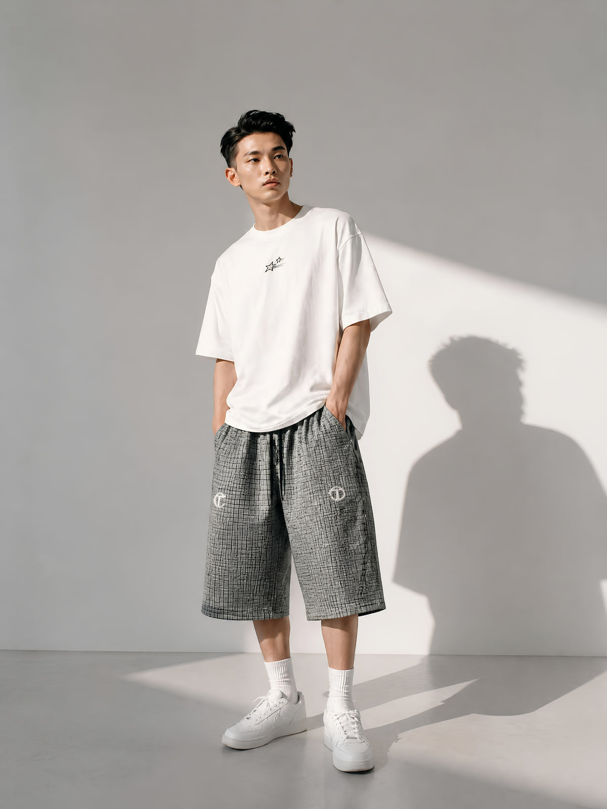 Uni-Plaid Shorts