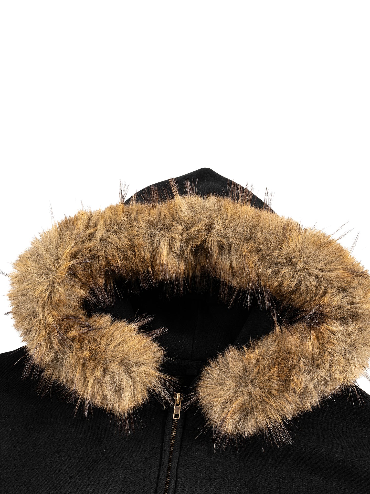 Sanctuary Scribble-Art Fur Bomber