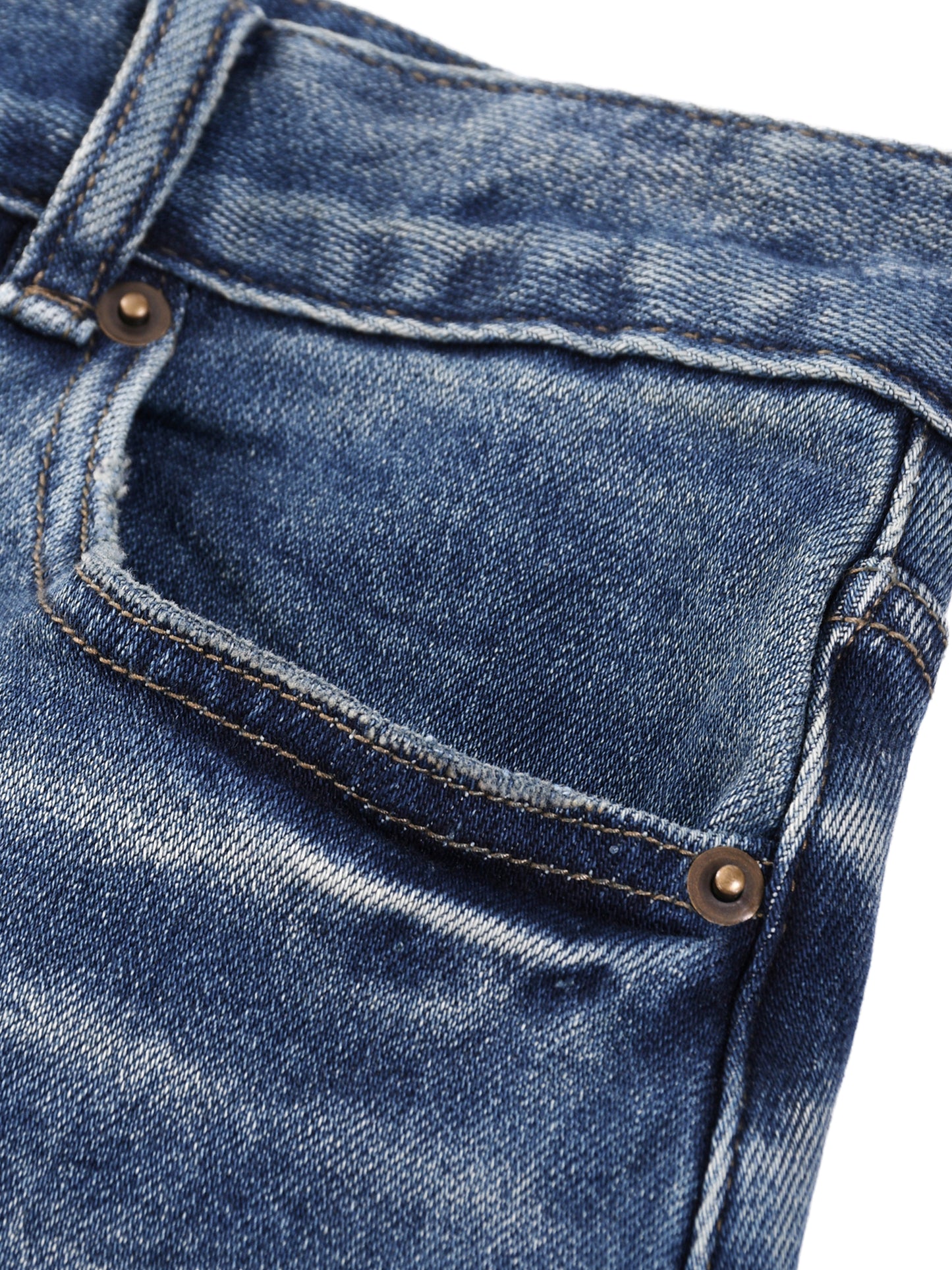 Quad Umbrella Wide-Leg Denim