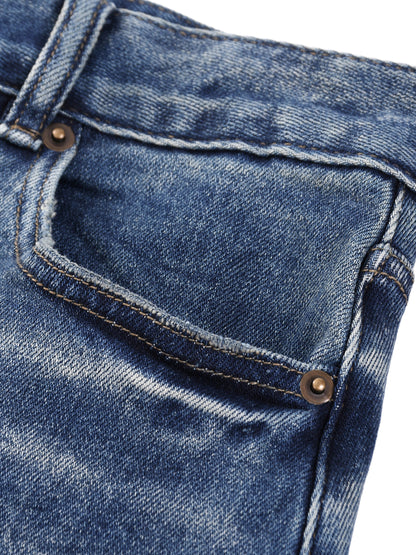 Quad Umbrella Wide-Leg Denim