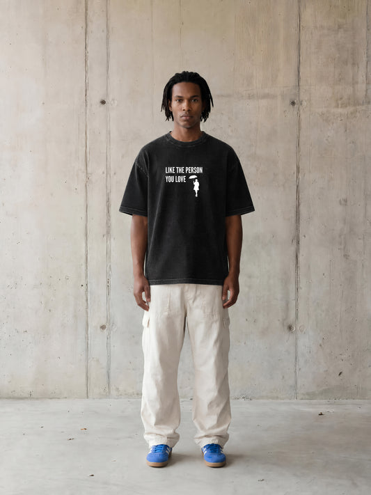 Waffle Washed Boxy T-Shirt